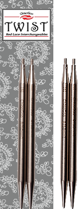 Спиці стальні 10см з'ємні TWIST Lace ChiaoGoo 1,5мм. арт.7504-000