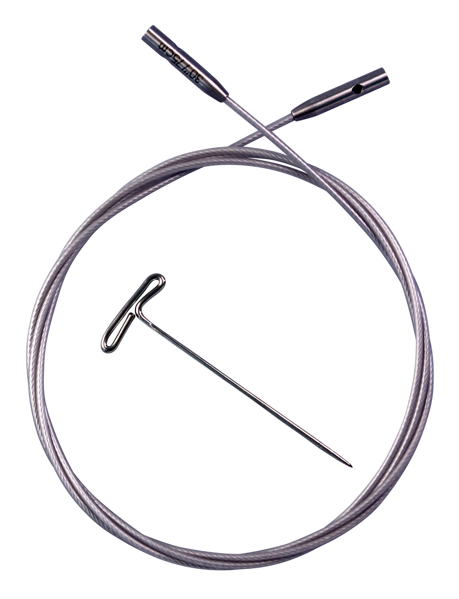 Кабель срібний SWIV360 Silver Small 15см 7706-S.