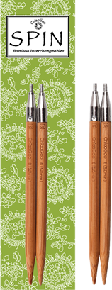 Спиці бамбукові 10см з'ємні SPIN Bamboo 2,75мм. арт.2504-2